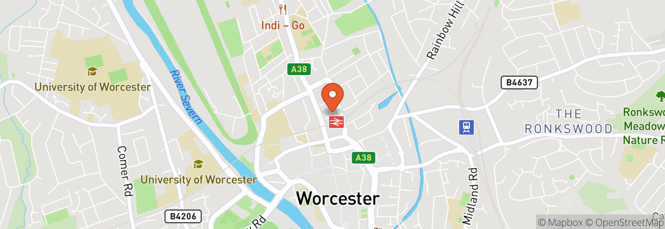 Map of The Marrs Bar