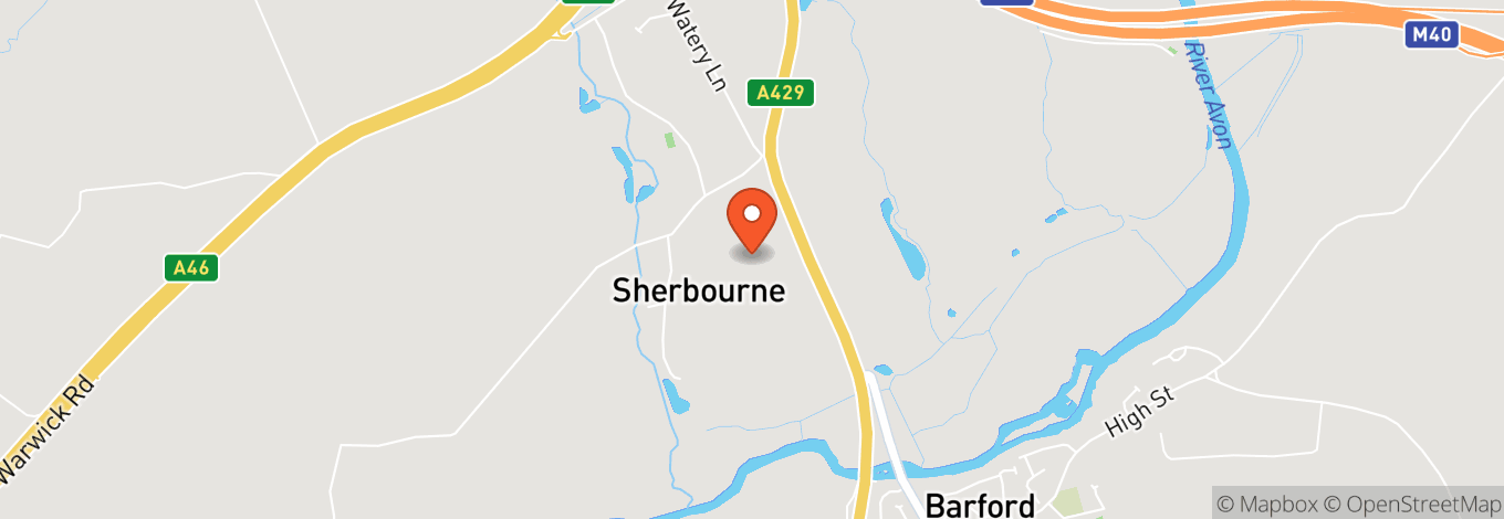 Map of Sherbourne Park