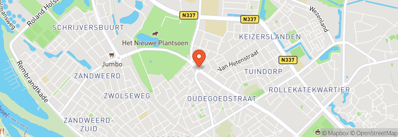 Map of Deventer