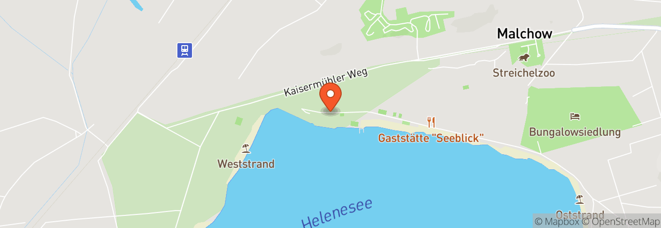 Map of Lake Helenesee