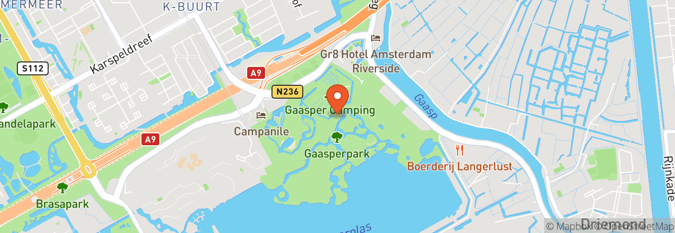 Map of Gaasperpark