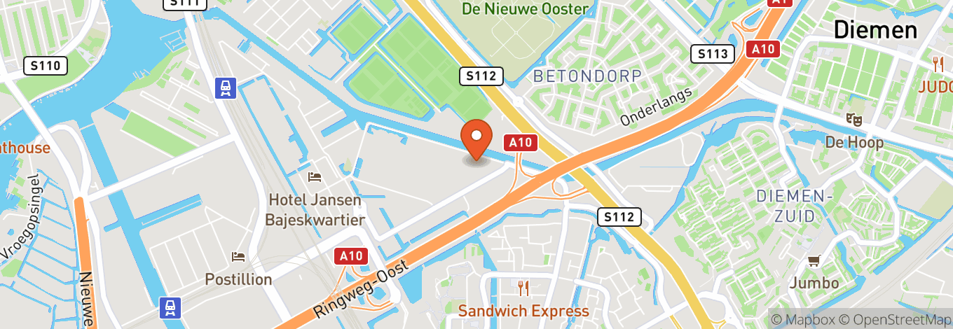 Map of Amsterdam Studio's