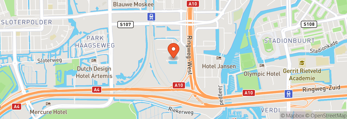 Map of Sportpark Riekerhaven