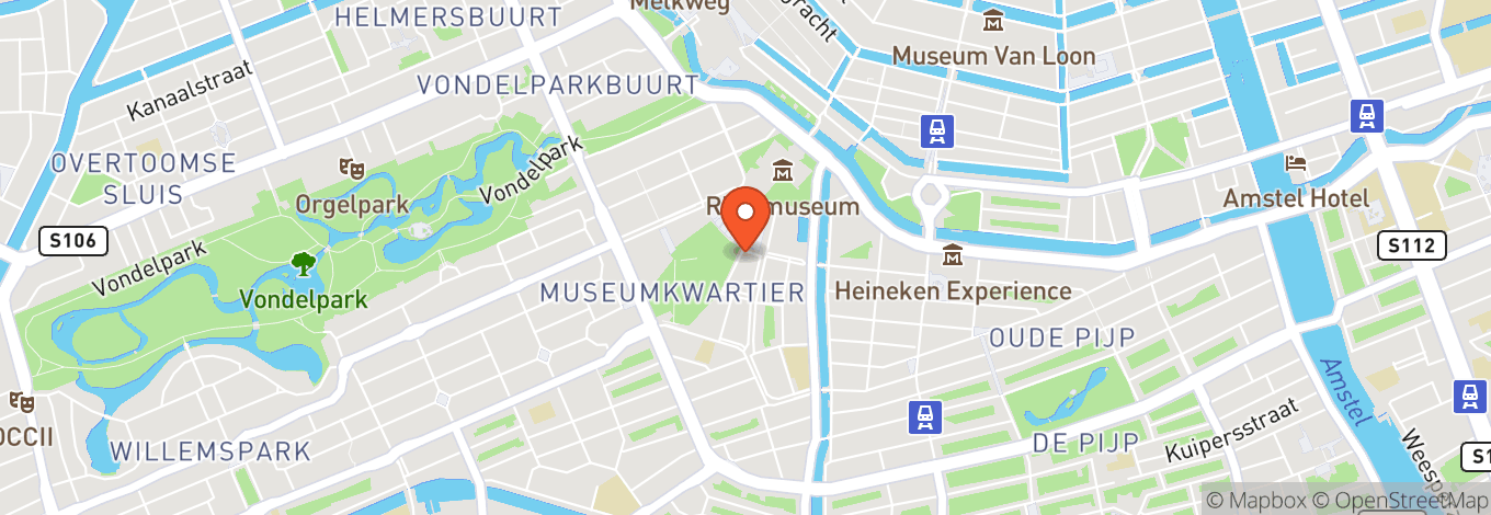 Map of Museumplein