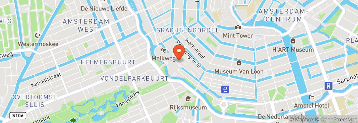 Map of Palladium Amsterdam