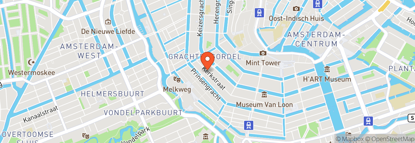 Map of WorldPride Canal Parade Stadium
