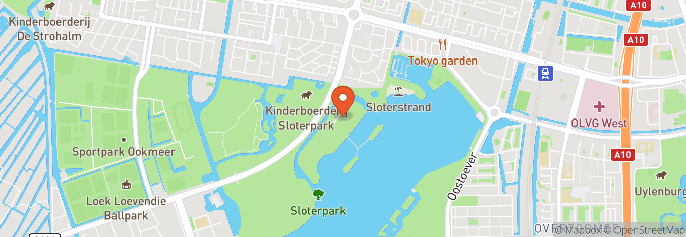 Map of Sloterpark