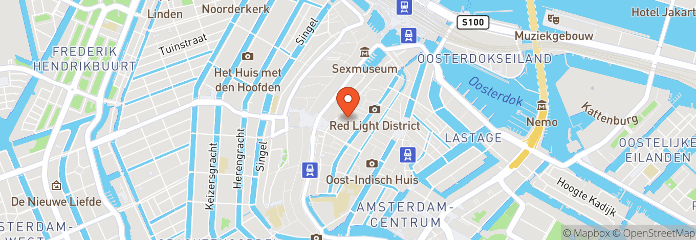 Map of Kadinsky Cafe
