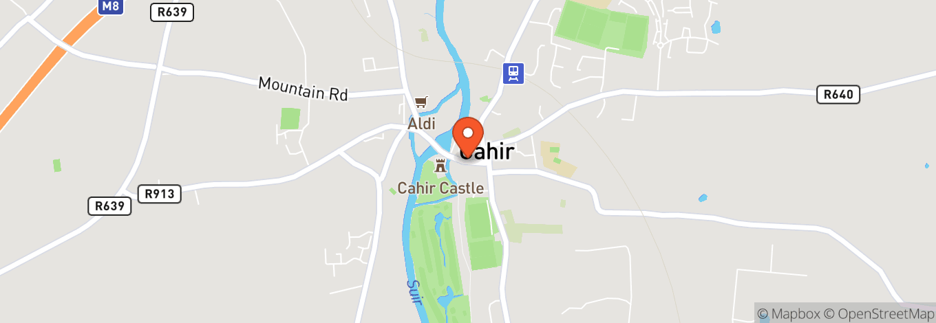 Map of Cahir Castle
