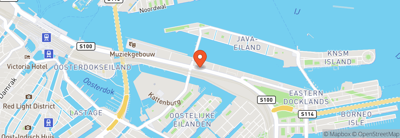 Map of Boat Party - Piet Heinkade