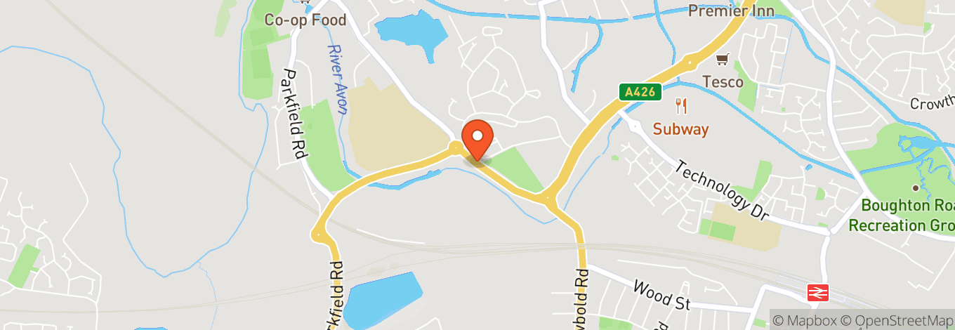 Map of The Benn Hall