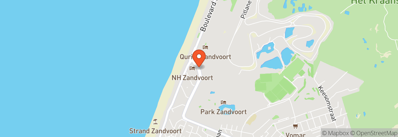 Map of Circuit Zandvoort