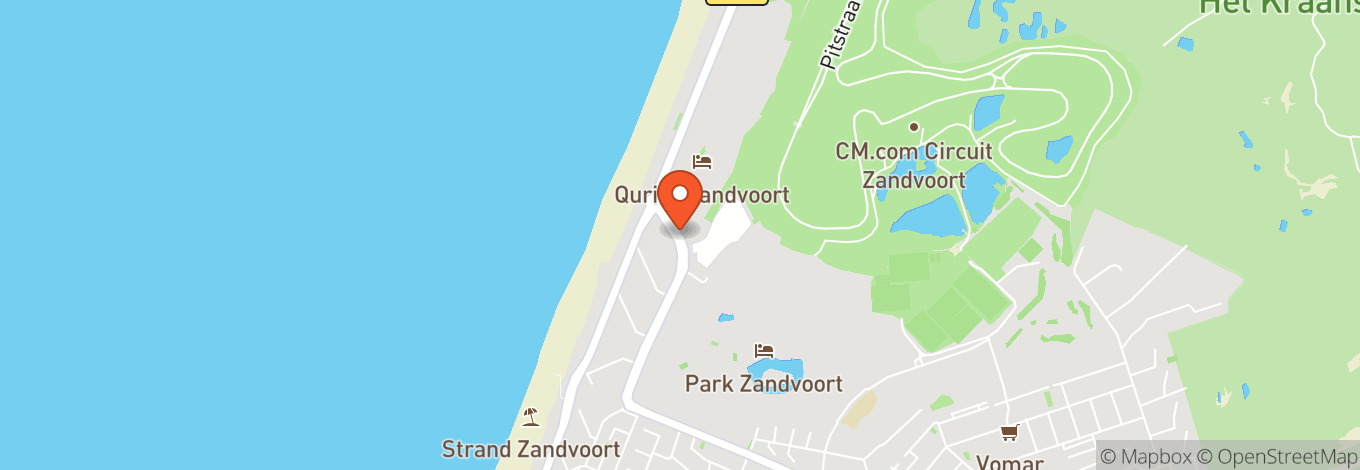 Map of Circuit Zandvoort