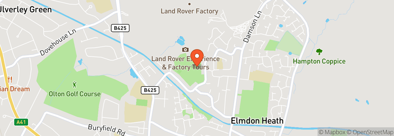 Map of Land Rover Sports And Social Club