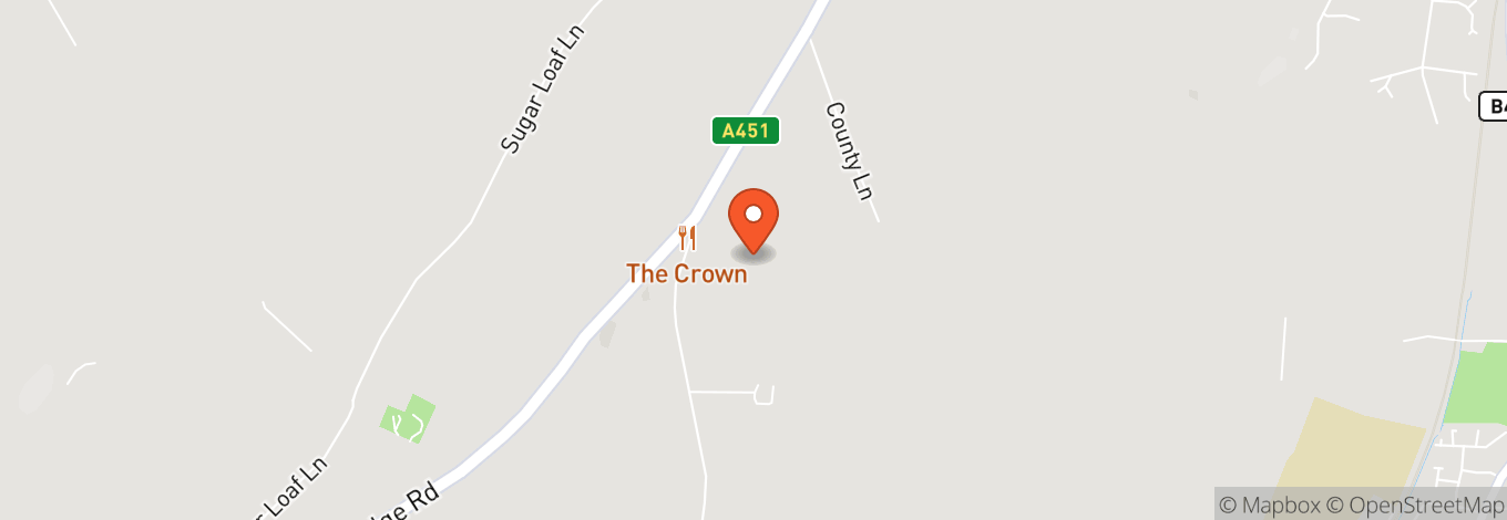 Map of The Crown at Iverley