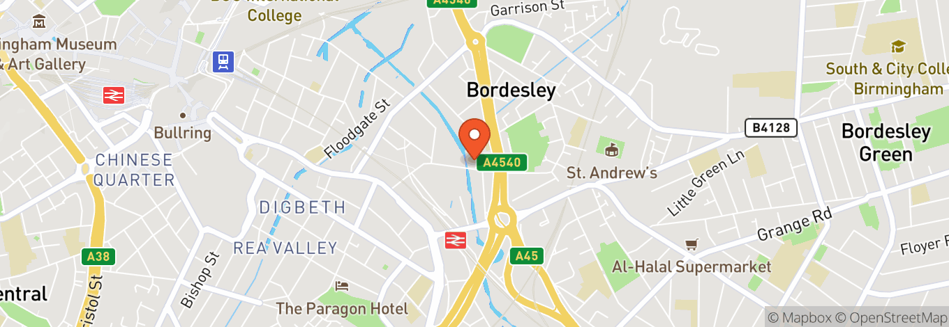 Map of Forum Digbeth
