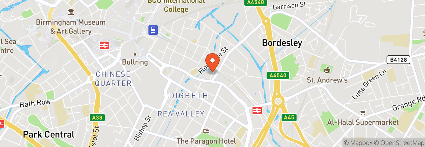 Map of The Custard Factory