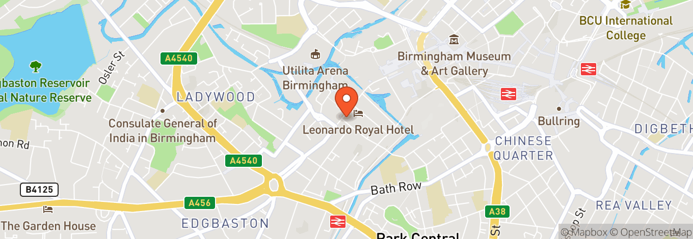 Map of O'Neill's Broad Street