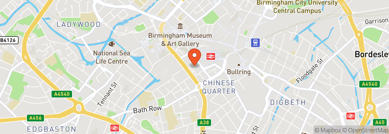 Map of Ark Birmingham