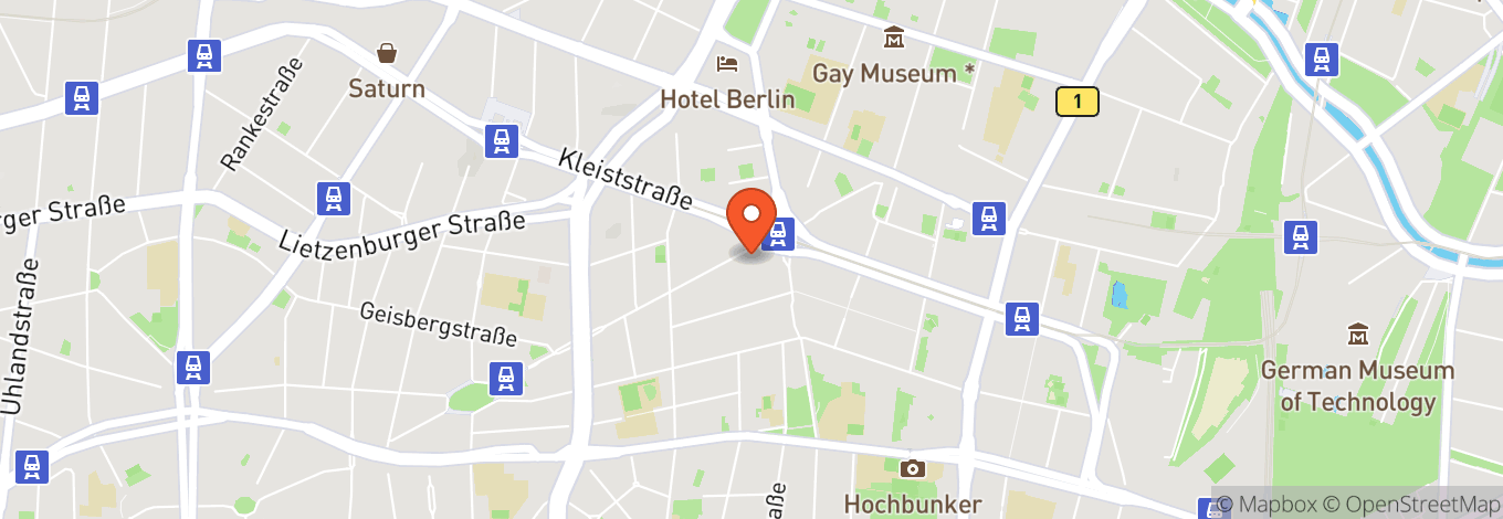 Map of Metropol (Neues Schauspielhaus)