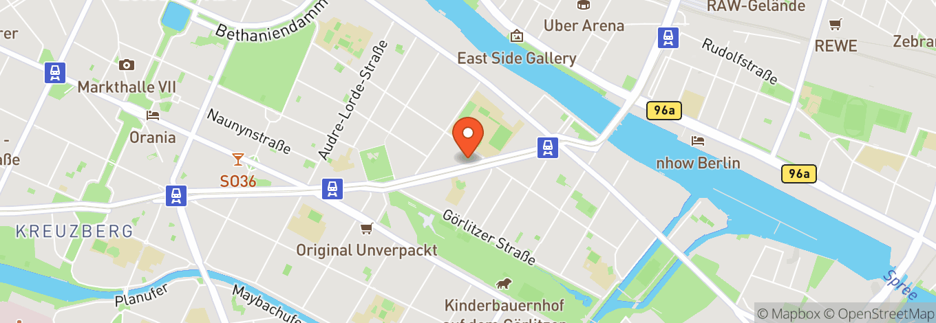 Map of PRIVATCLUB Berlin