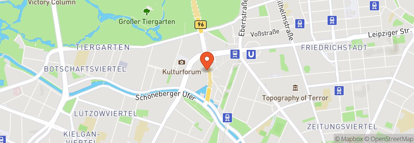Map of Theater Am Potsdamer Platz