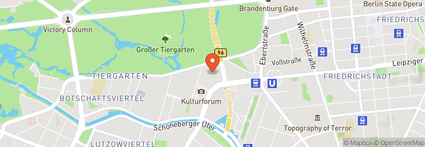 Map of Berliner Philharmonie