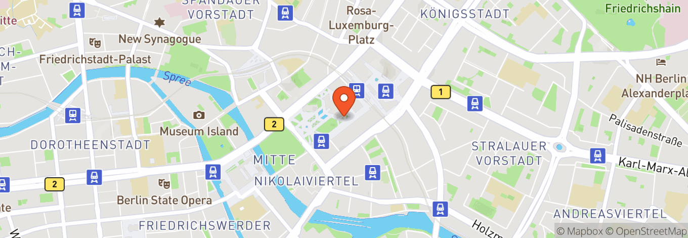 Map of Recede Club Berlin