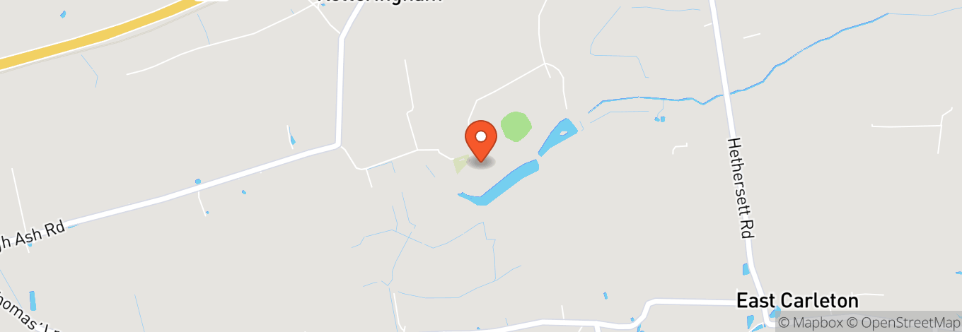 Map of Ketteringham Hall