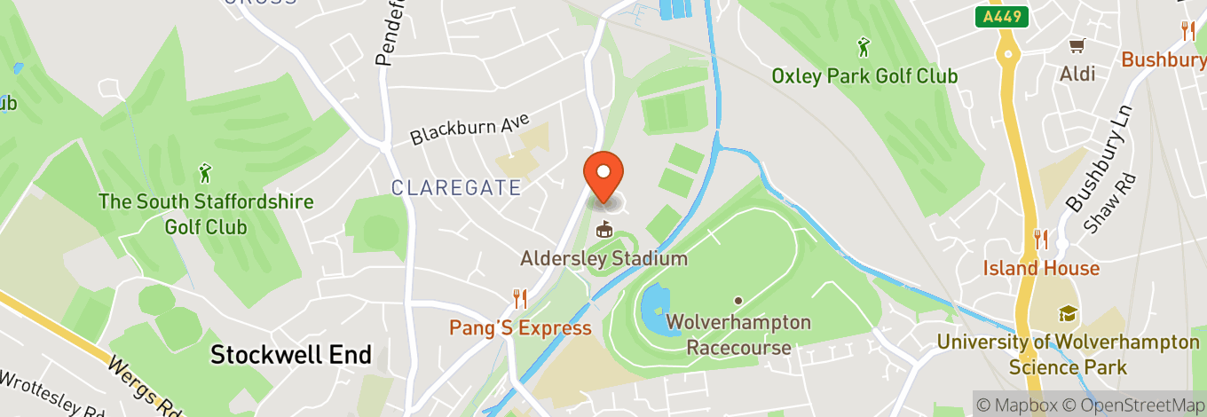 Map of Wv Active Aldersley