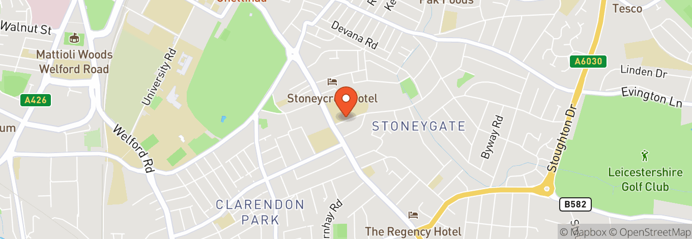 Map of St James' Church