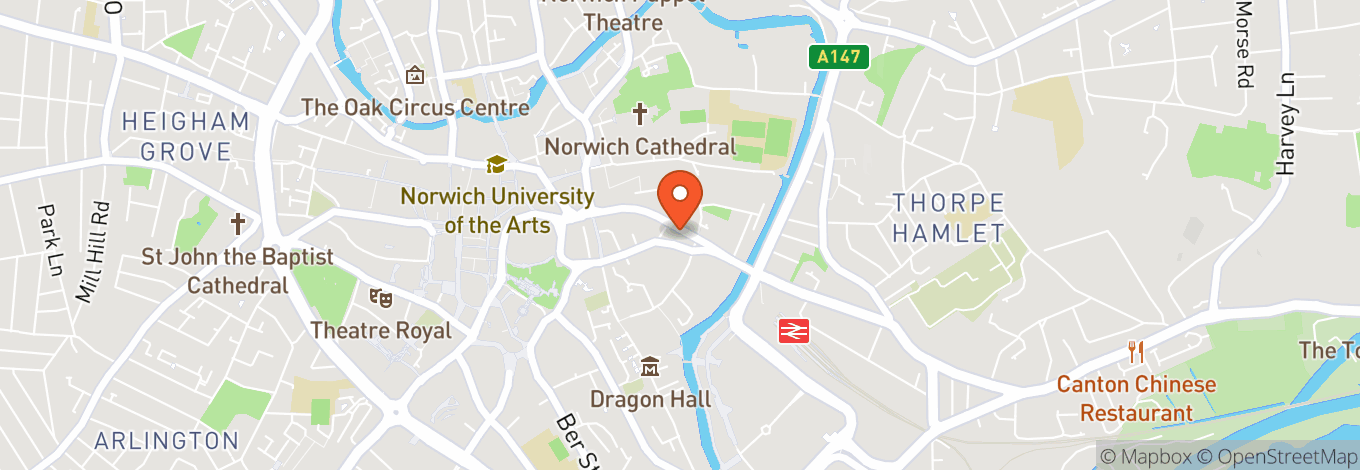 Map of Kudos Bar And Nightclub