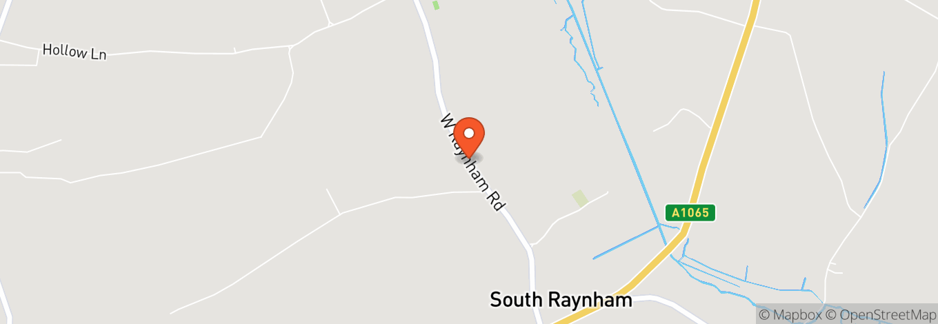 Map of Raynham Road