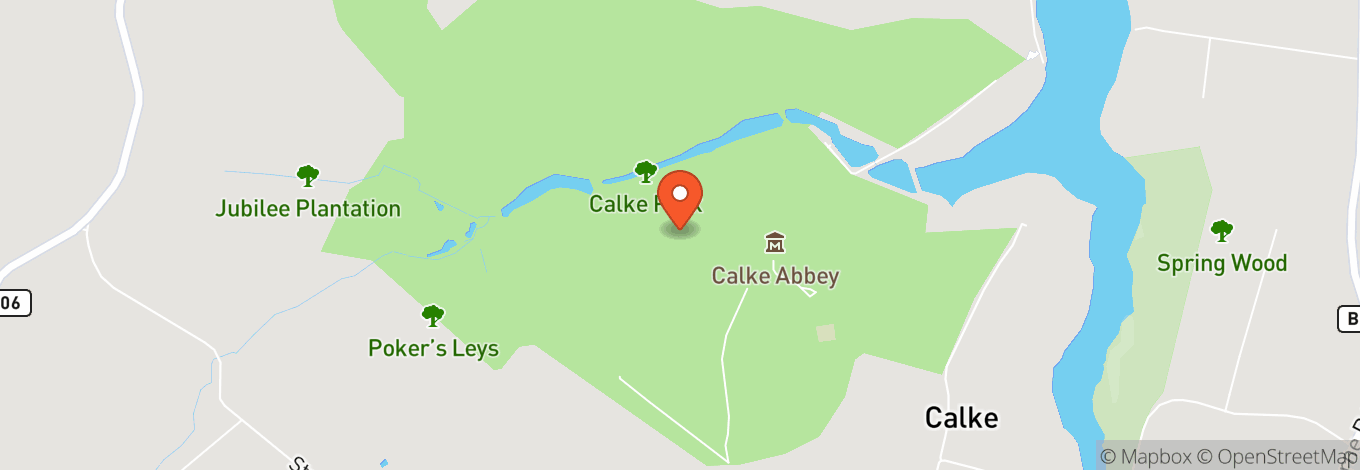 Map of National Trust - Calke Abbey