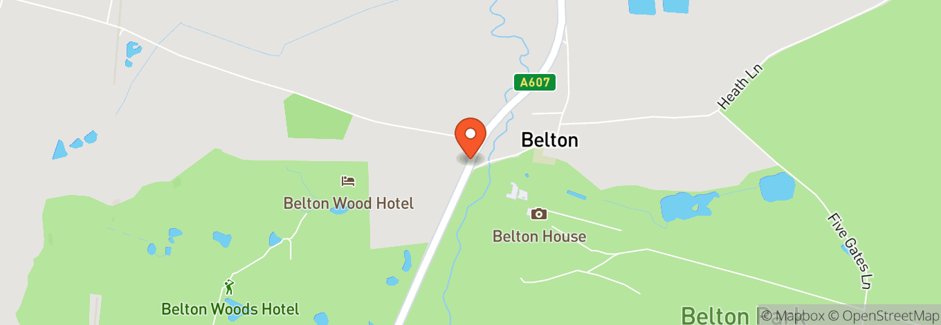 Map of Belton Estate