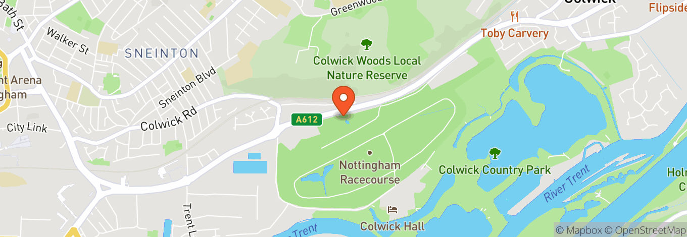 Map of Colwick Country Park