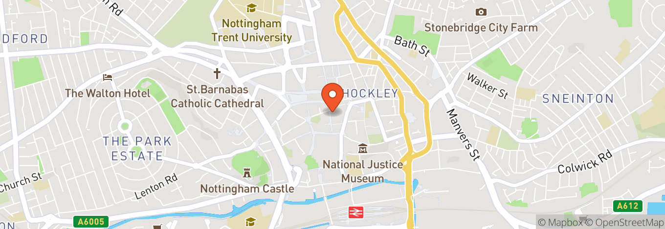 Map of Waterstones
