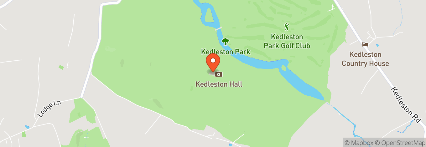 Map of Kedleston Hall