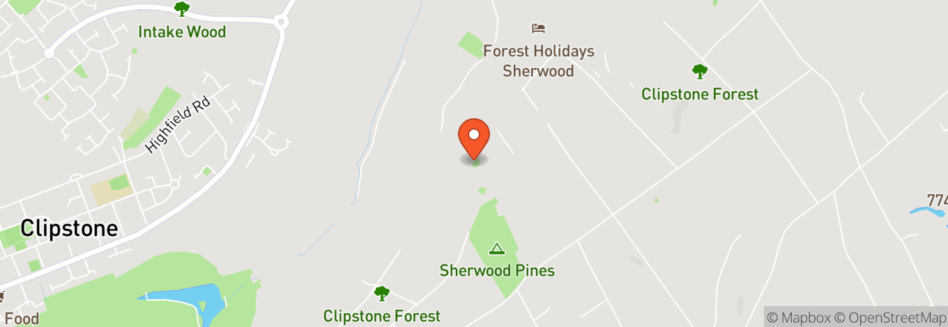 Map of Sherwood Pines
