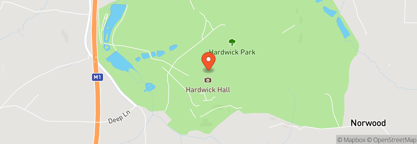 Map of Hardwick Hall