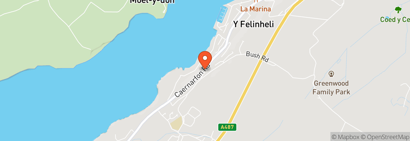 Map of Yr Heulyn Pub