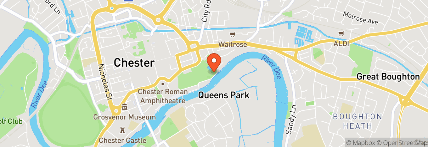 Map of Revolution Bar in Chester