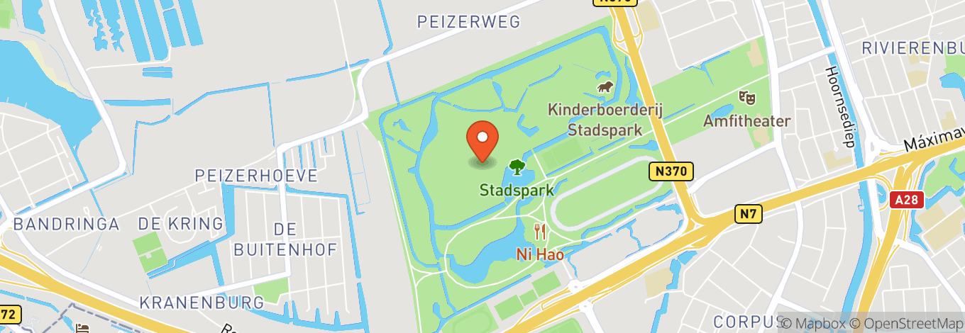 Map of Stadspark Groningen