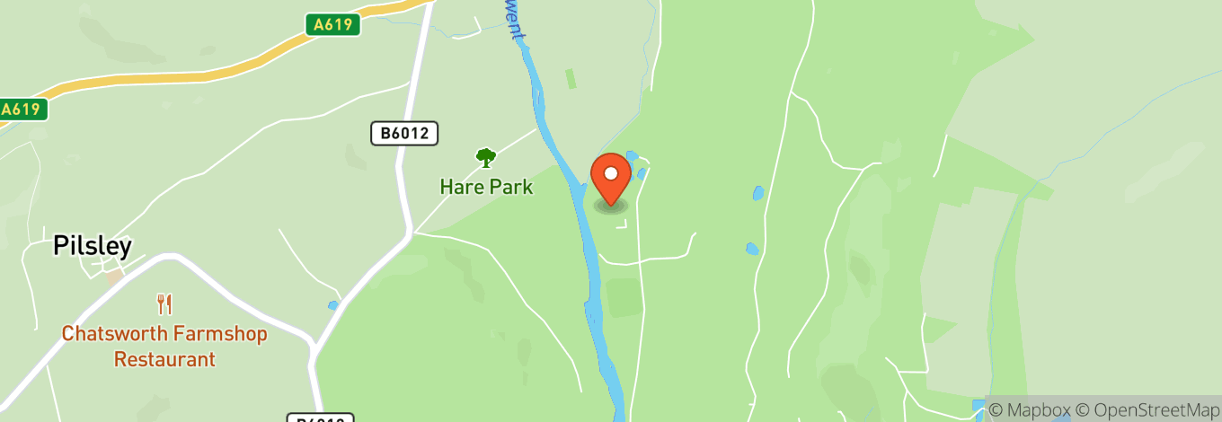 Map of Chatsworth House
