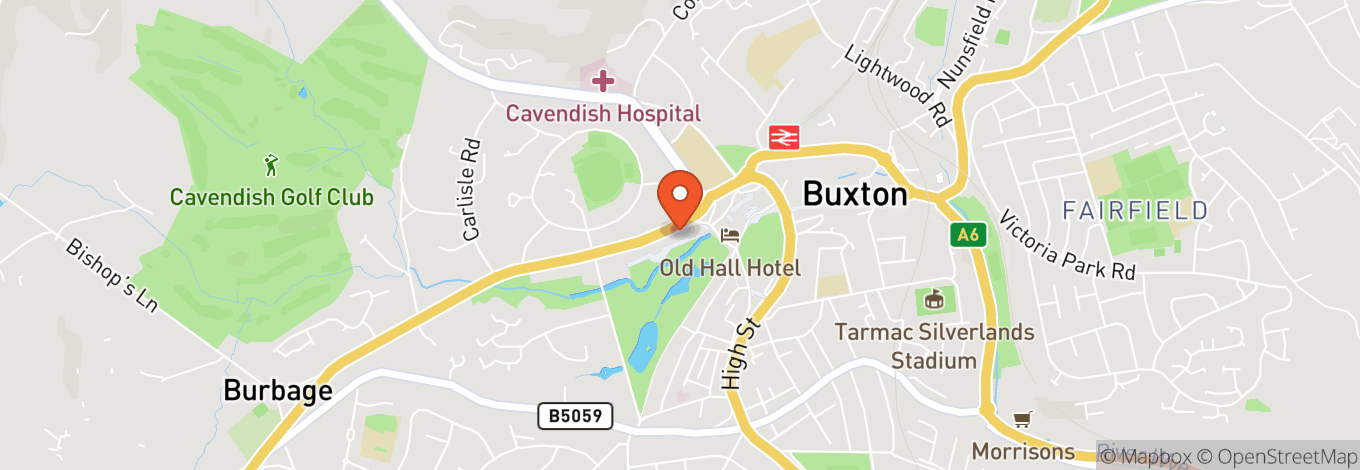 Map of Pavilion Arts Centre