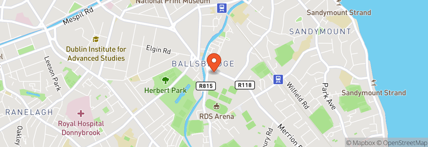 Map of Rds Hall 7 (Concert Hall)