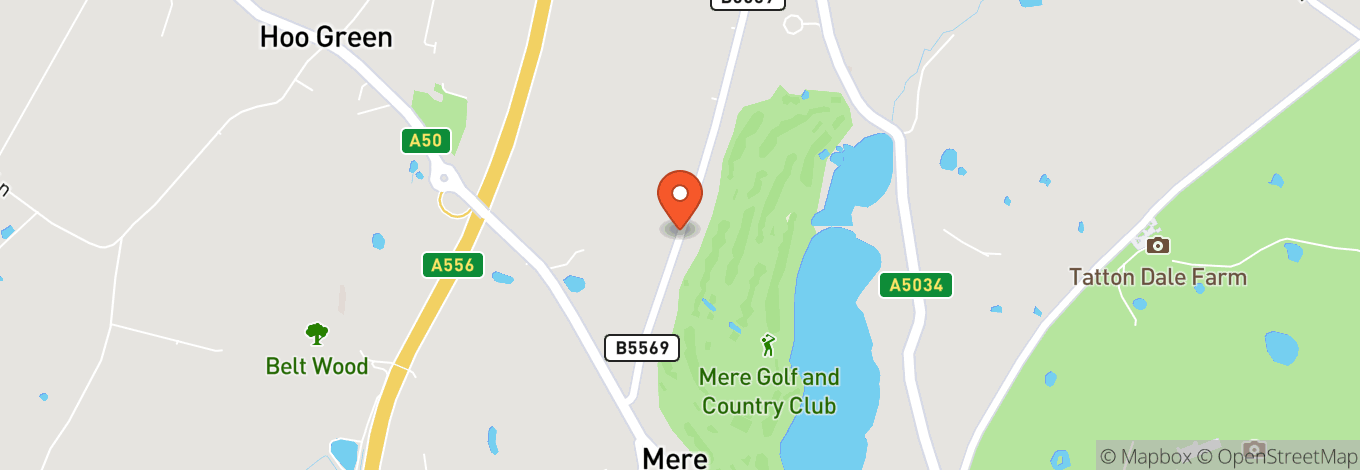 Map of Mere Golf And Country Club
