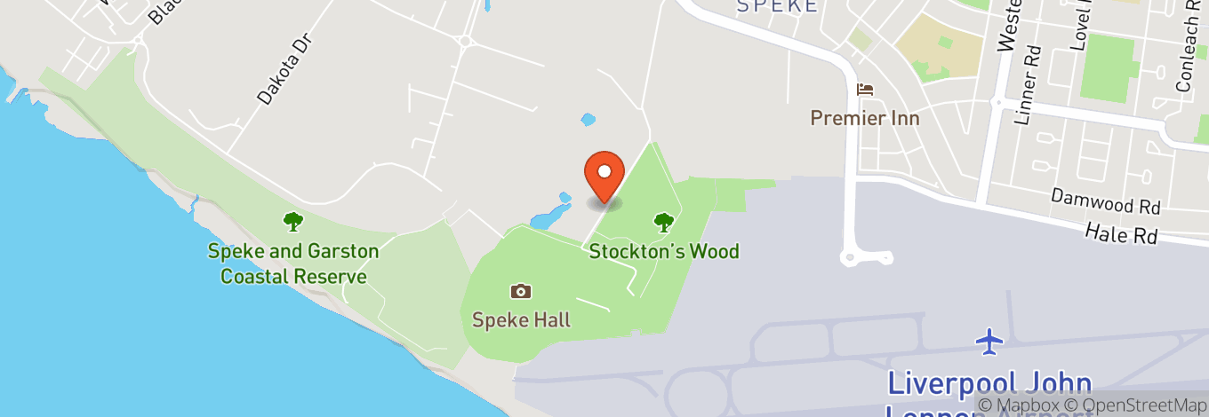 Map of National Trust - Speke Hall, Garden And Estate