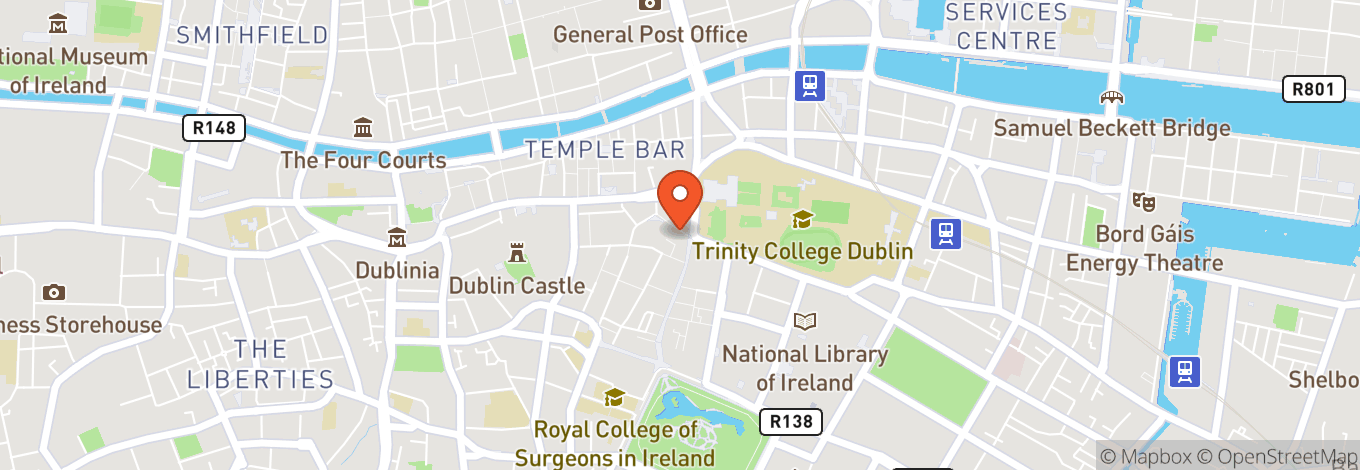 Map of Theatre Royal Haymarket