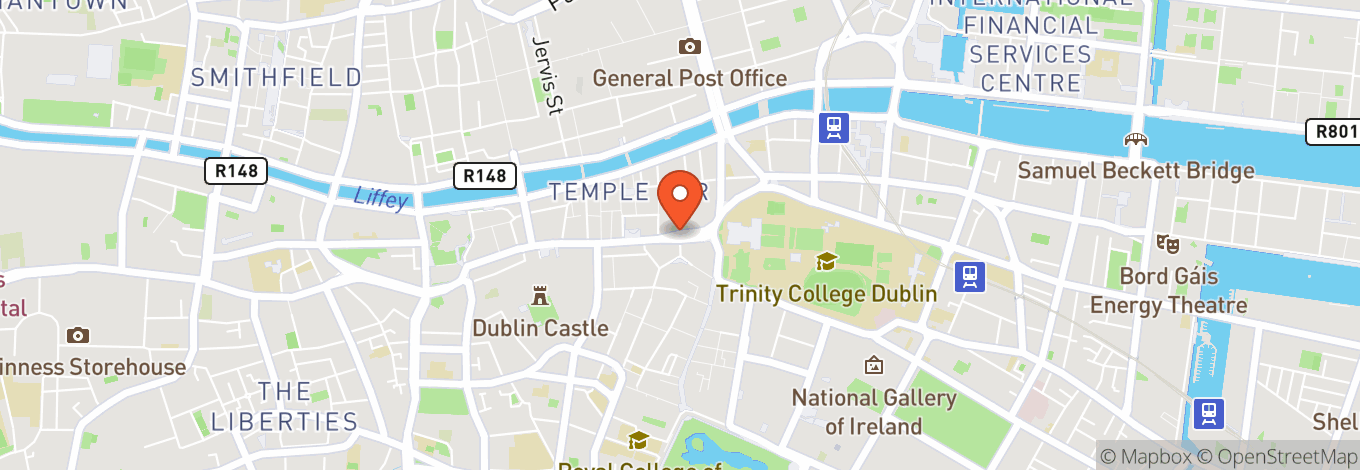 Map of Trinity College